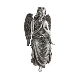 Bronzestatue - Betender Engel zum Hinsetzen - Engel Donna