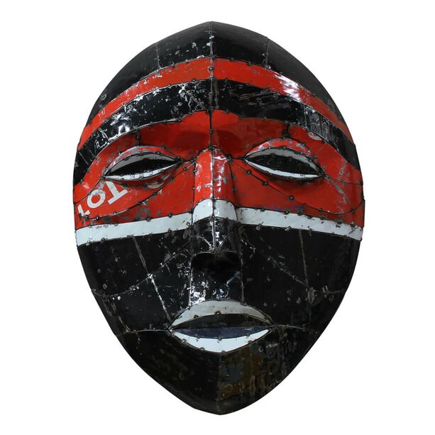 Auergewhnliche Deko Maske aus recycelten lfssern - Nate
