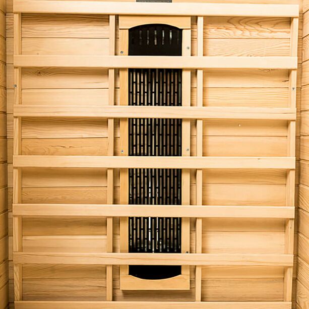 Indoor Infrarotkabine aus Fichtenholz - für 1 Person - eckig - bis zu 60°C - Masaya