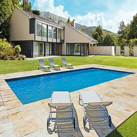 Rechteckiger Garten Pool - mit Treppe - Sonderanfertigungen m�glich - Stahl - XXL - Sao Paulo / 600x300cm (BxT) / 110cm