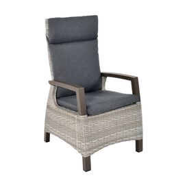 Dining-Sessel mit verstellbarer R�ckenlehne aus Polyrattan - Dining Thema / Beige