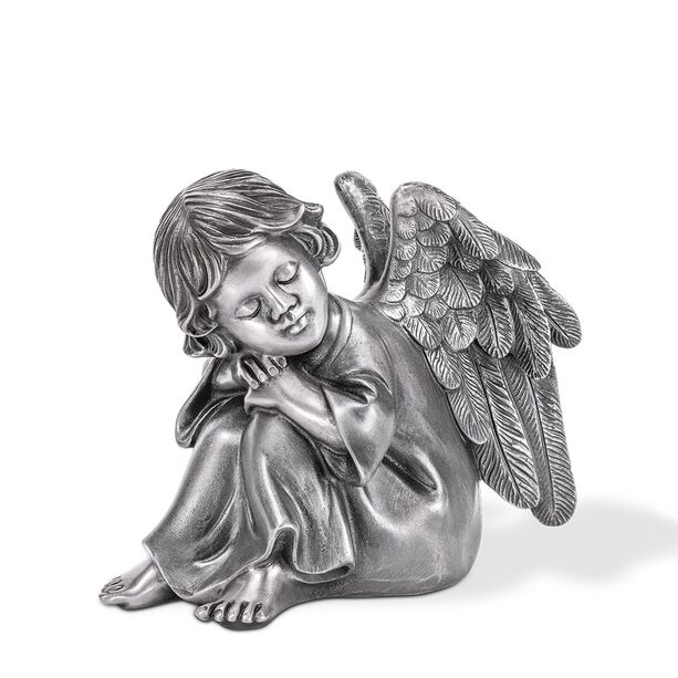 Trumende Engelfigur fr den Garten aus Bronze oder Aluminium - Paula