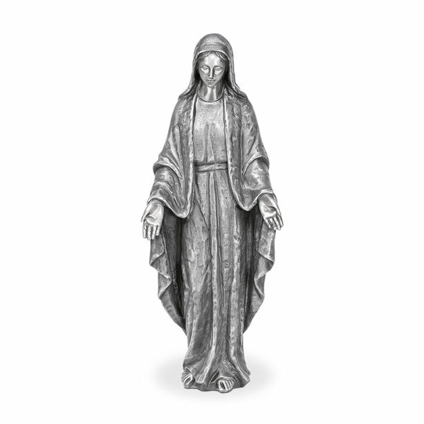 Marienfigur mit ausgebreiteten Händen aus Bronze oder Aluminium - Madonna Evigila