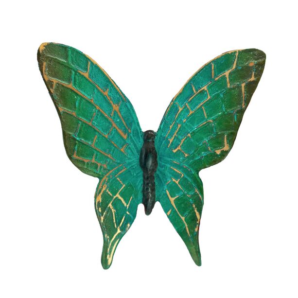 Blauer Schmetterling als Dekofigur fr den Auenbereich - Schmetterling Jen