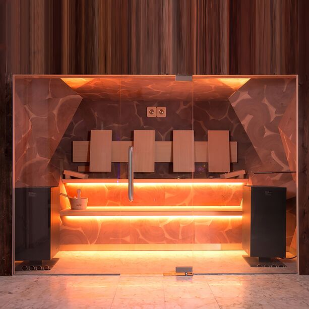6 Personen Indoor Sauna im einzigartigen Design für den Saunabereich - Yanara