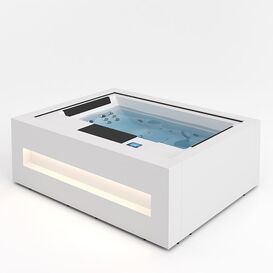 Modernes Spa fr In- und Outdoor mit umfangreicher...