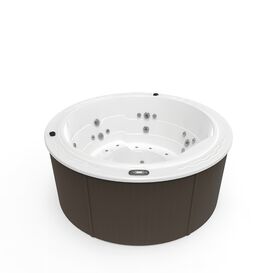 Runder Whirlpool fr Indoor & Outdoor mit 5 Pltzen - Nuti