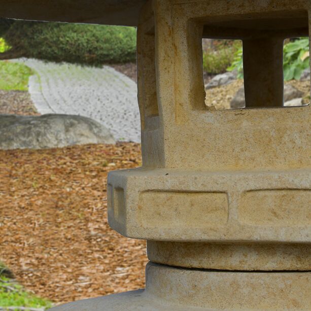 Japanische Garten Laterne - Sakai / Antikgrau