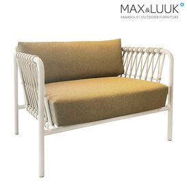 Outdoor Loungesessel von Max & Luuk mit Aluminiumgestell...