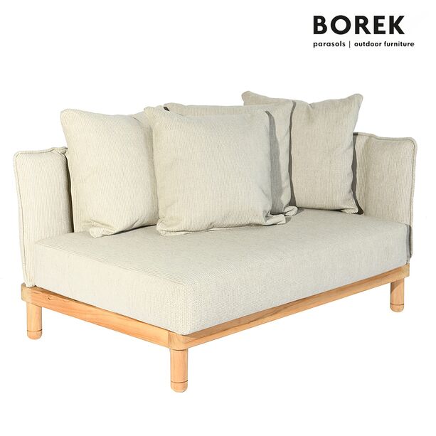 2-Sitzer Garten Loungesofa von Borek inklusive Polster - Softline Loveseat