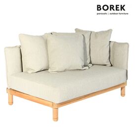 2-Sitzer Garten Loungesofa von Borek inklusive Polster -...