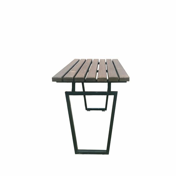 Moderner Tisch aus Holz und Metall für den Garten - Arnaldur