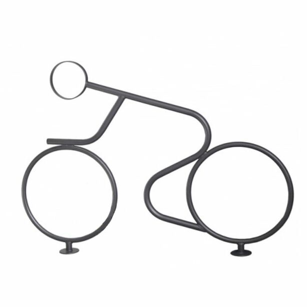 Moderner Fahrradstnder in Fahrrad-Form aus Metall - Blendi