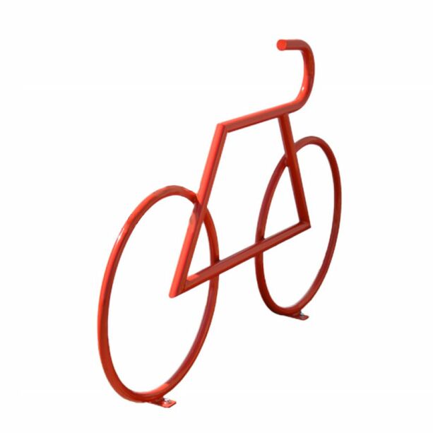 Moderner Seiten-Fahrradstnder aus Metall fr den Garten und die Stadt - Gulli