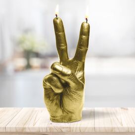 Goldene Hand lebensgro & vegan - detaillierte Handarbeit...