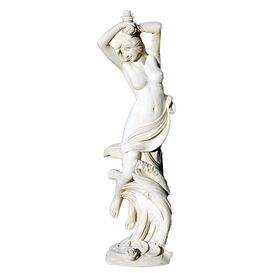 Elegante Frauenakt Wasserspeier Skulptur fr...