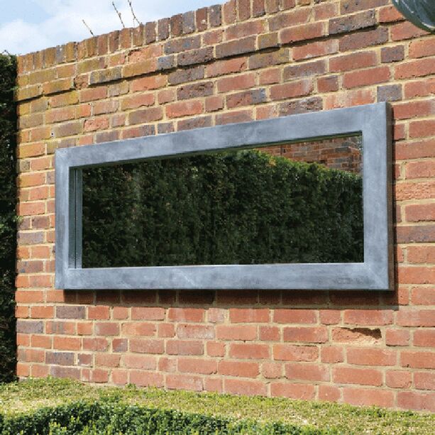 Metall Outdoor Fenster fr Mauern - rechteckig - Mirrare Manolo