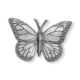 Lebensgroer Schmetterling aus Aluminium - Gartenfigur -...