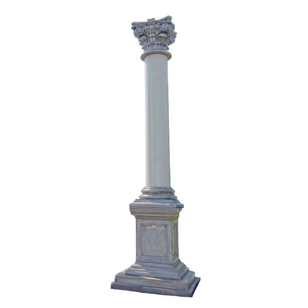 Imposanter Steinguss Sockel mit Sule fr Skulpturen - Kiriakos