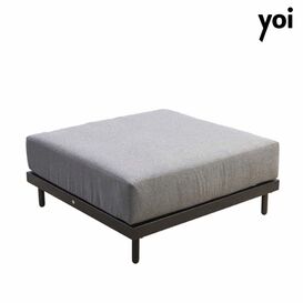 Schlichter Hocker f�r Gartenlounge - Natsu Hocker