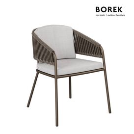 Moderner Borek Gartenstuhl mit Armlehne - Rob Stuhl