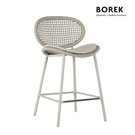 Heller High Dining Gartenstuhl mit Komfort Sitzfl�che -...