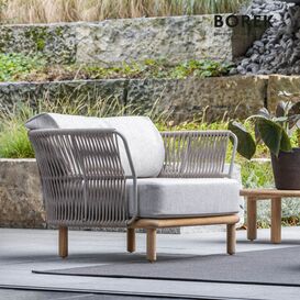 Borek Loungesessel mit wetterfesten Polstern - Levante...