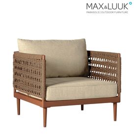 Hochwertiger Garten-Loungesessel mit R�ckenlehne in...