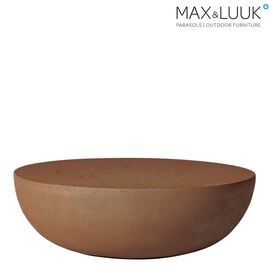 Brauner Fiberglas Tisch f�r Gartensitzecke - Alvera...