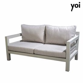 Bequemes 2-Sitzer Gartensofa mit Kissen - Midori 2-Sitzer...