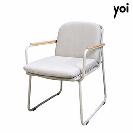 Moderner Alu Esstisch-Stuhl f�r Garten - Serra Essst�hle