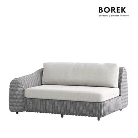 Bequemes 2-Sitzer Outdoor Sofa mit Armlehne - Deauville...