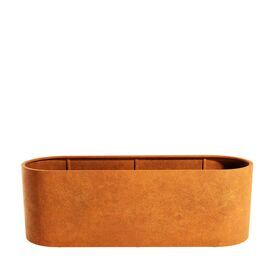 Robuster Stadt-Blumenkasten aus Corten Gro�format f�r...