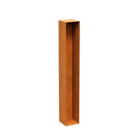 Cortenstahl Zaunelement elegante L�sung f�r Struktur &...