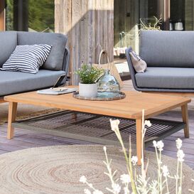 Garten Loungetisch aus Teakholz langlebig, stilvoll &...