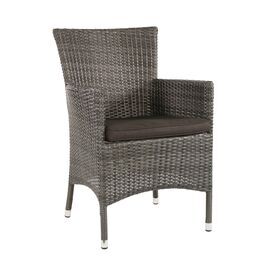 Sch�ner Gartenstuhl mit Polyrattan - Gartensessel Fea