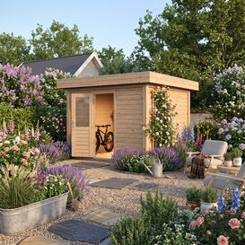 Elegantes DIY Qualit�ts-Holzhaus 300x300cm f�r Garten...