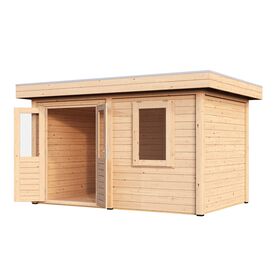 Ger�umiges Premium Holz-Gartenhaus 388x250cm als...