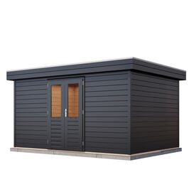Gro�es Premium Freizeithaus 420x300cm aus Holz f�r den...