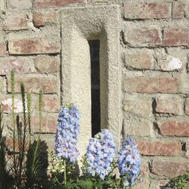 Ruinen Fenster als Schiescharte - Abbey