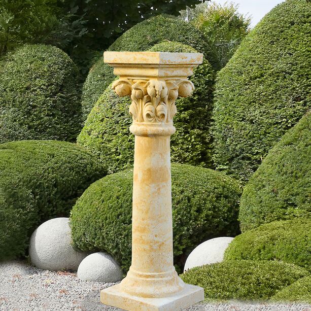 Historische Garten Säule aus Stein - Seranda
