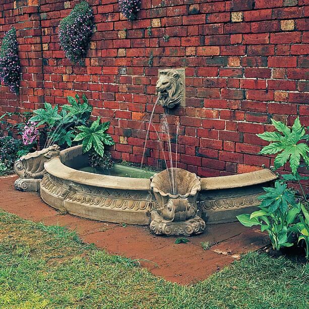 Garten Brunnen Umrandung Sandstein - Fontano Meta