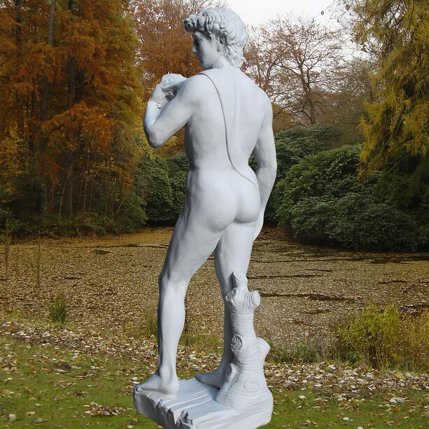 David - Michelangelo Statue aus Stein / Sand