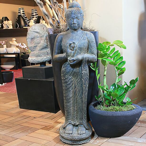 Große Buddha Steinfigur für den Garten - Tahankara
