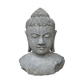 Thai Buddha Naturstein Kopf - Rhaaki