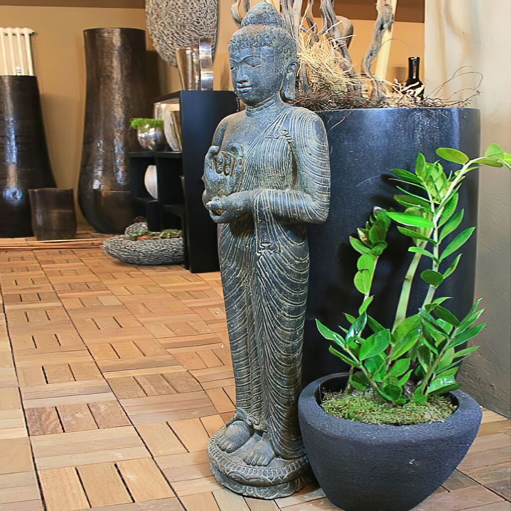 Stein Buddha Fur Den Garten